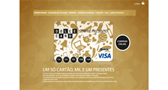 Desktop Screenshot of dolcecard.unibanco.pt